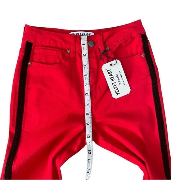 NWT Velvet Heart Hallie High Rise Skinny Denim Size 25 - Picture 6 of 16